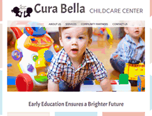 Tablet Screenshot of curabellachildcare.net